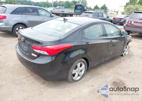 2013 Hyundai Elantra Gls from USA, damaged, VIN KMHDH4AE4DU983559